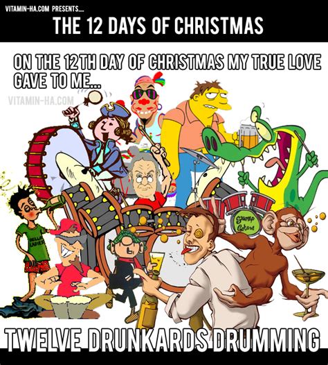 funny version of twelve days of christmas